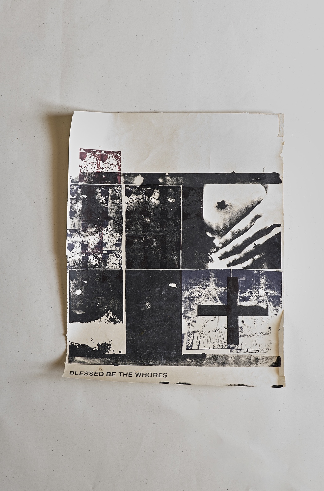 Capsule Collection 1-4 by Darya Diamond, 2025. Block print on archival paper, shown at Pu-téca, Naples.