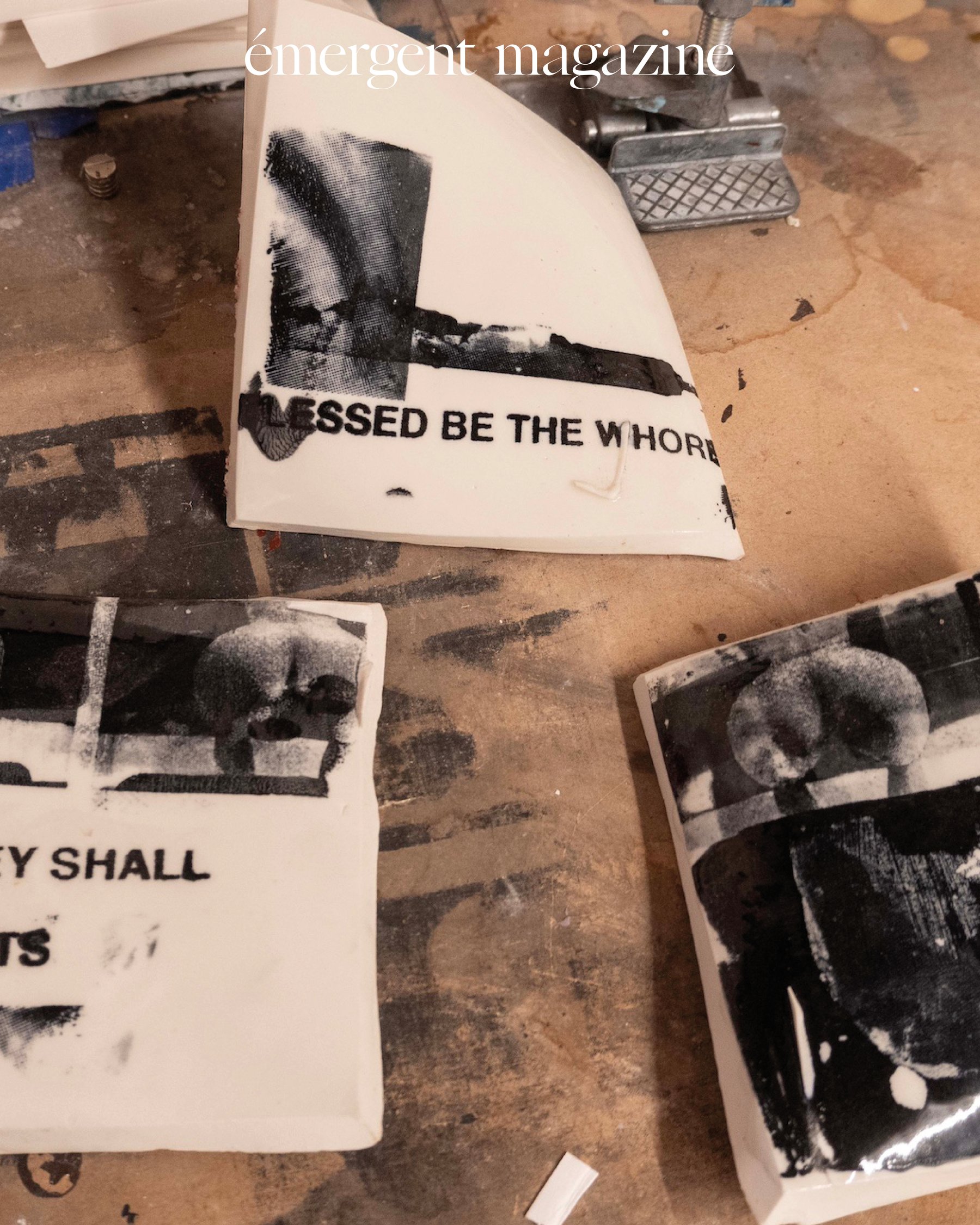 In the Studio with Darya Diamond, Emergent Magazine interview by Sofia Hallström.