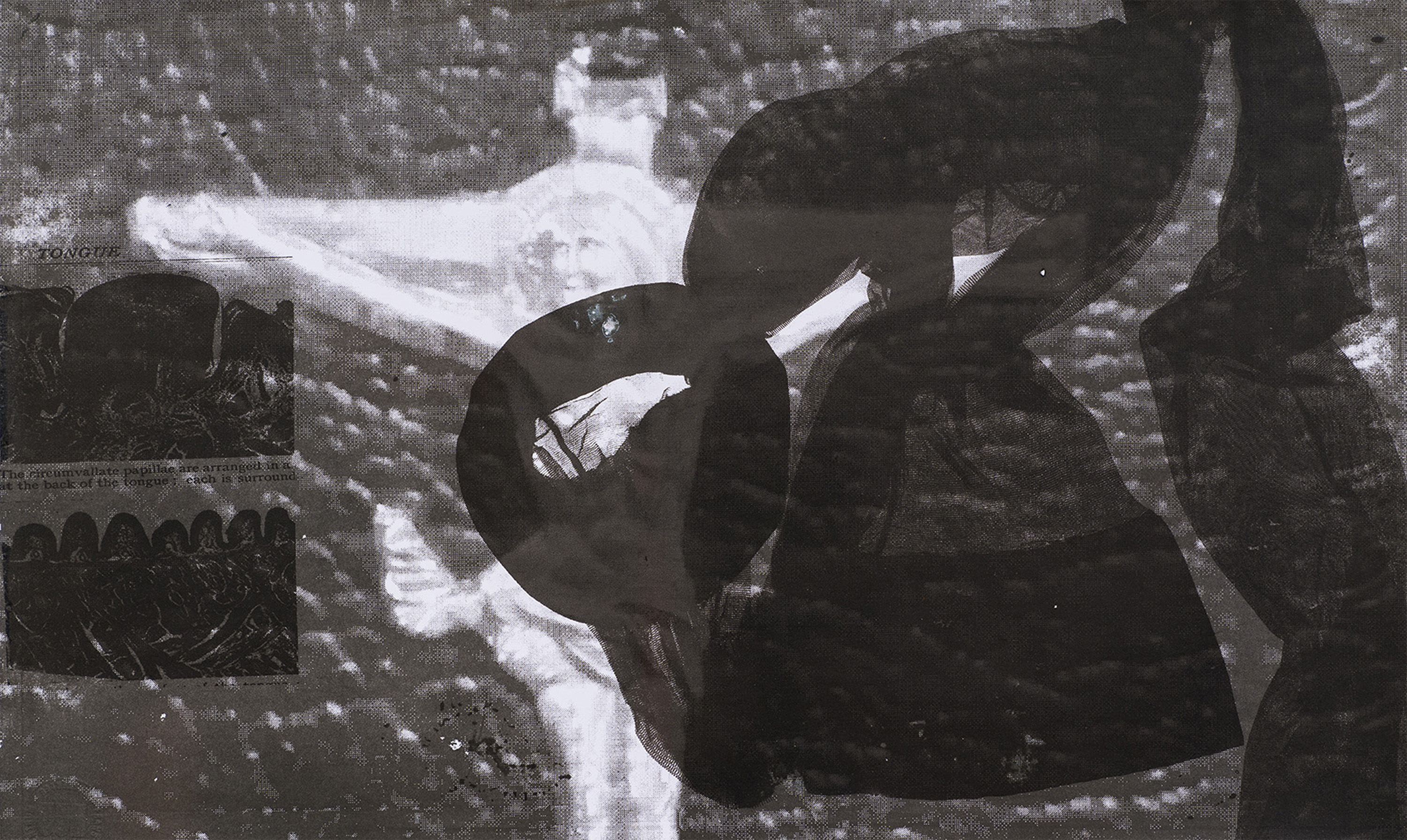 Detail from Primordial Workplace, Darya Diamond's exhibition at Sebastian Gladstone, Los Angeles.