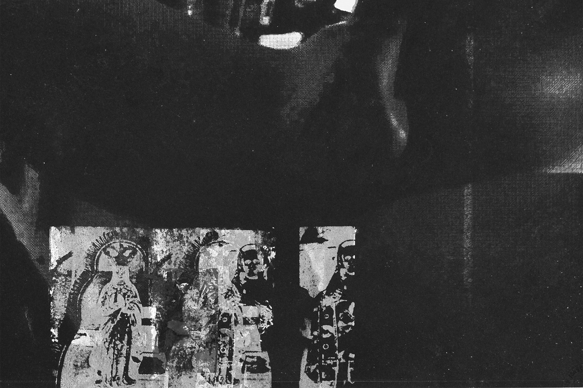 Detail from Roly Poly, Darya Diamond's exhibition at Salon by Import Export, London, 2025.