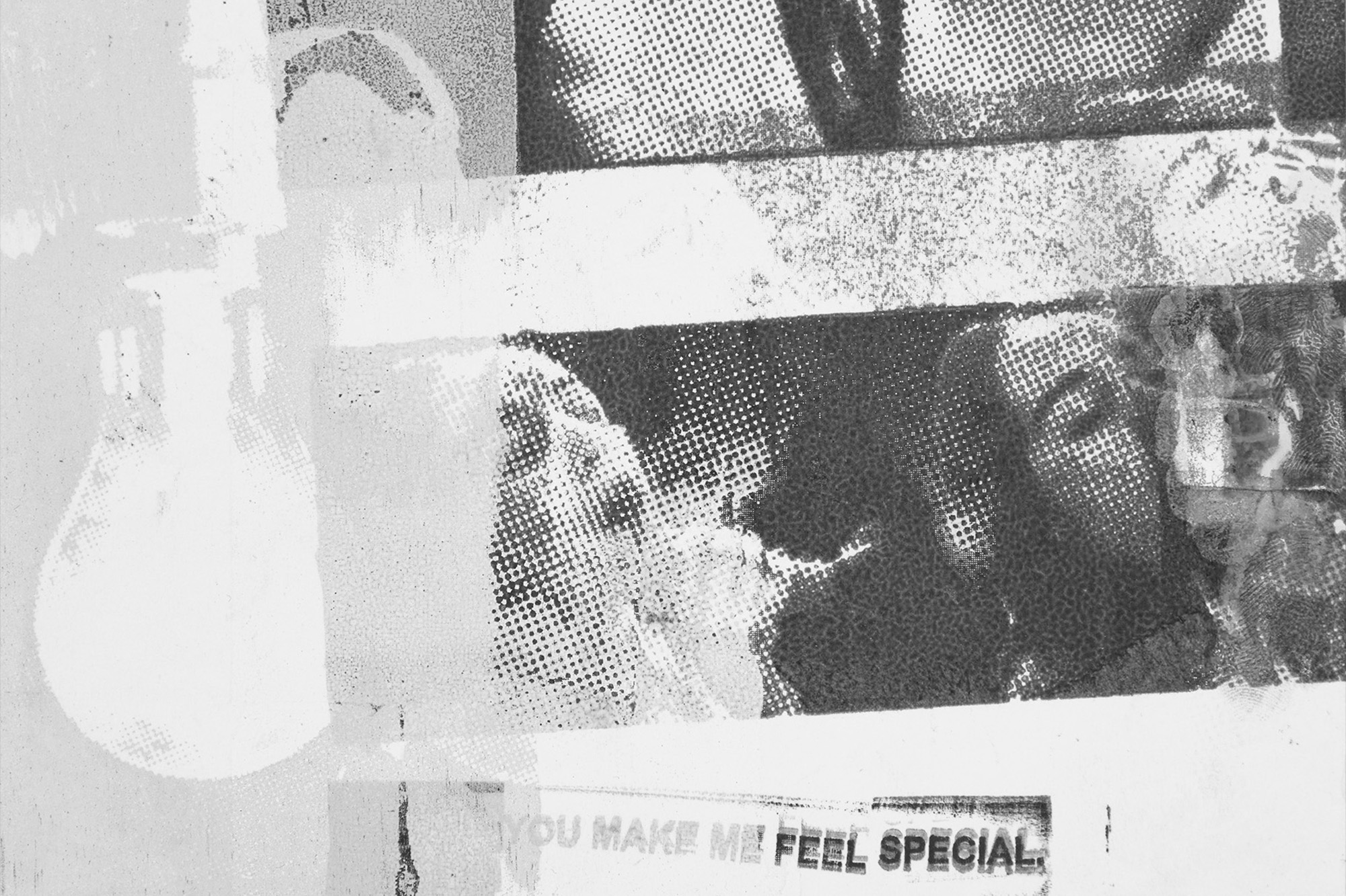 Detail from Roly Poly, Darya Diamond's exhibition at Salon by Import Export, London, 2025.