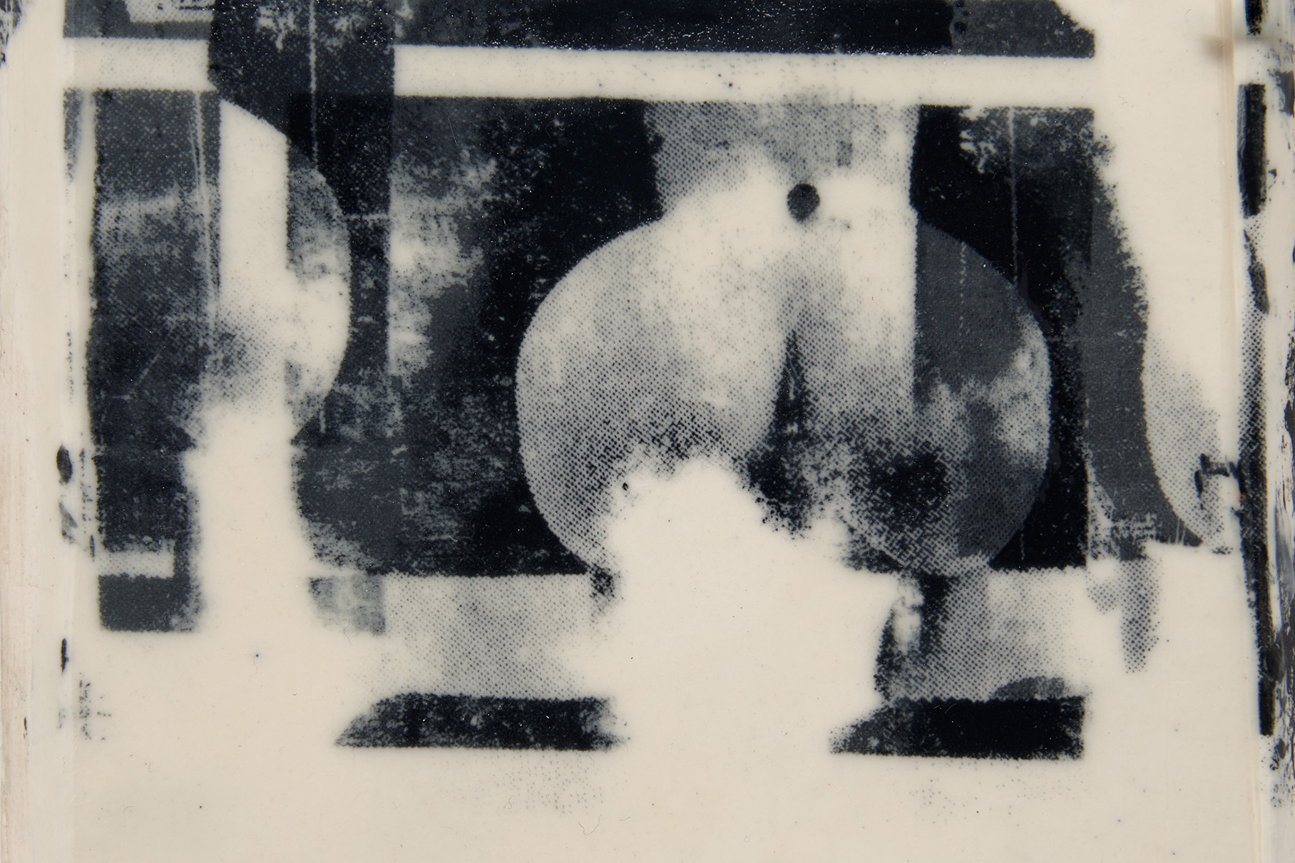Detail from Roly Poly, Darya Diamond's exhibition at Salon by Import Export, London, 2025.