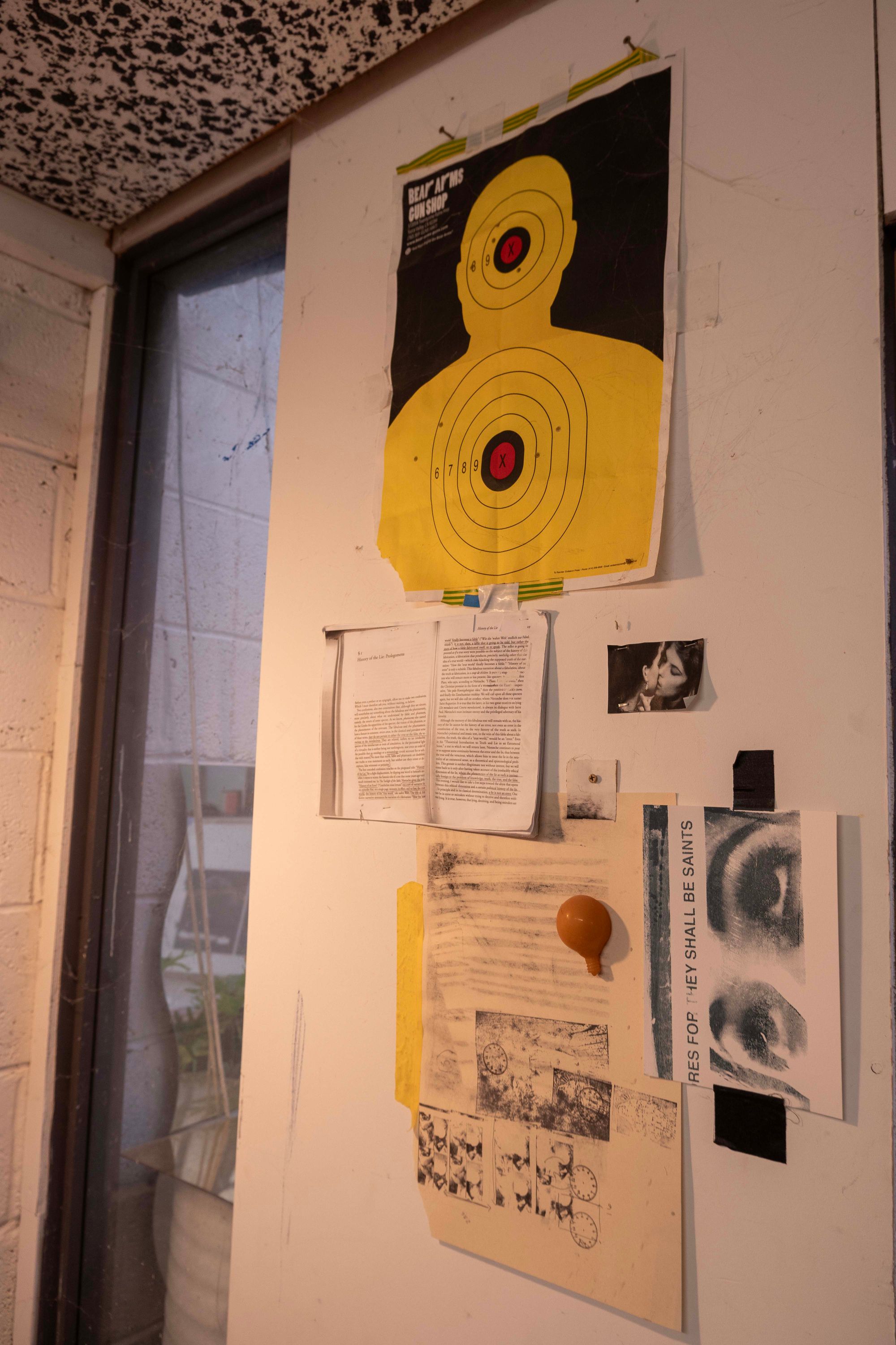 Darya Diamond in her studio, photographed for Emergent Mag.