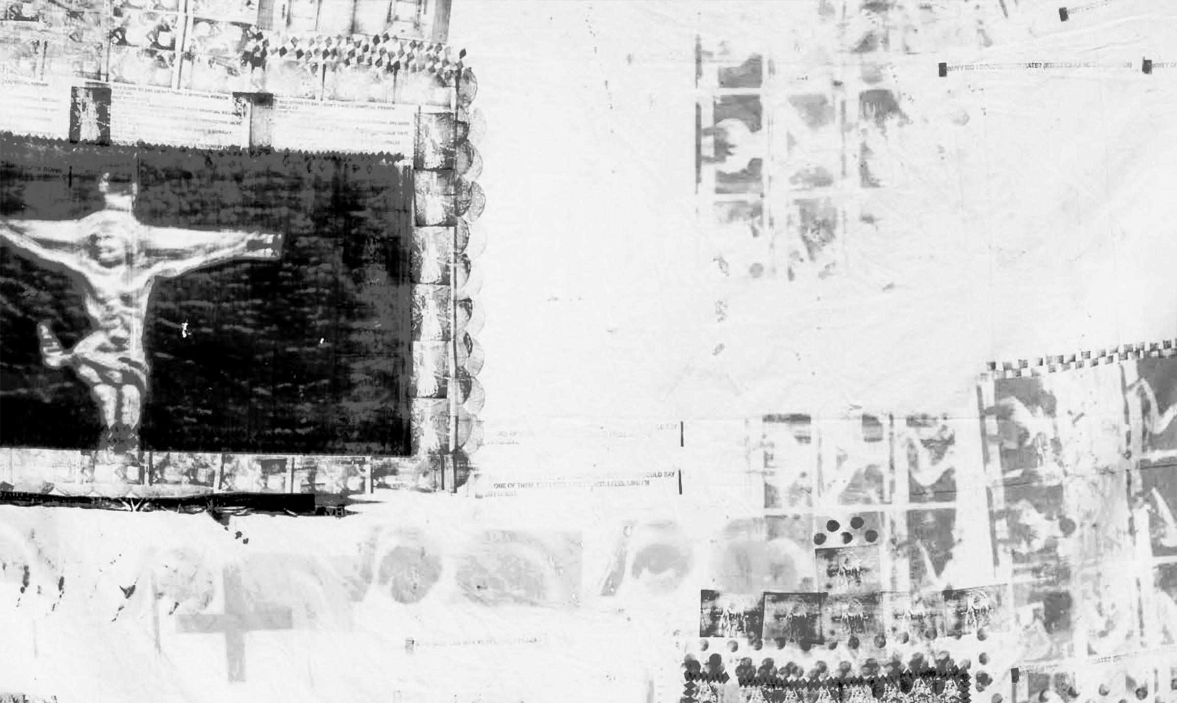 Detail from Sugar Town, Darya Diamond's exhibition at Sebastian Gladstone, Los Angeles.