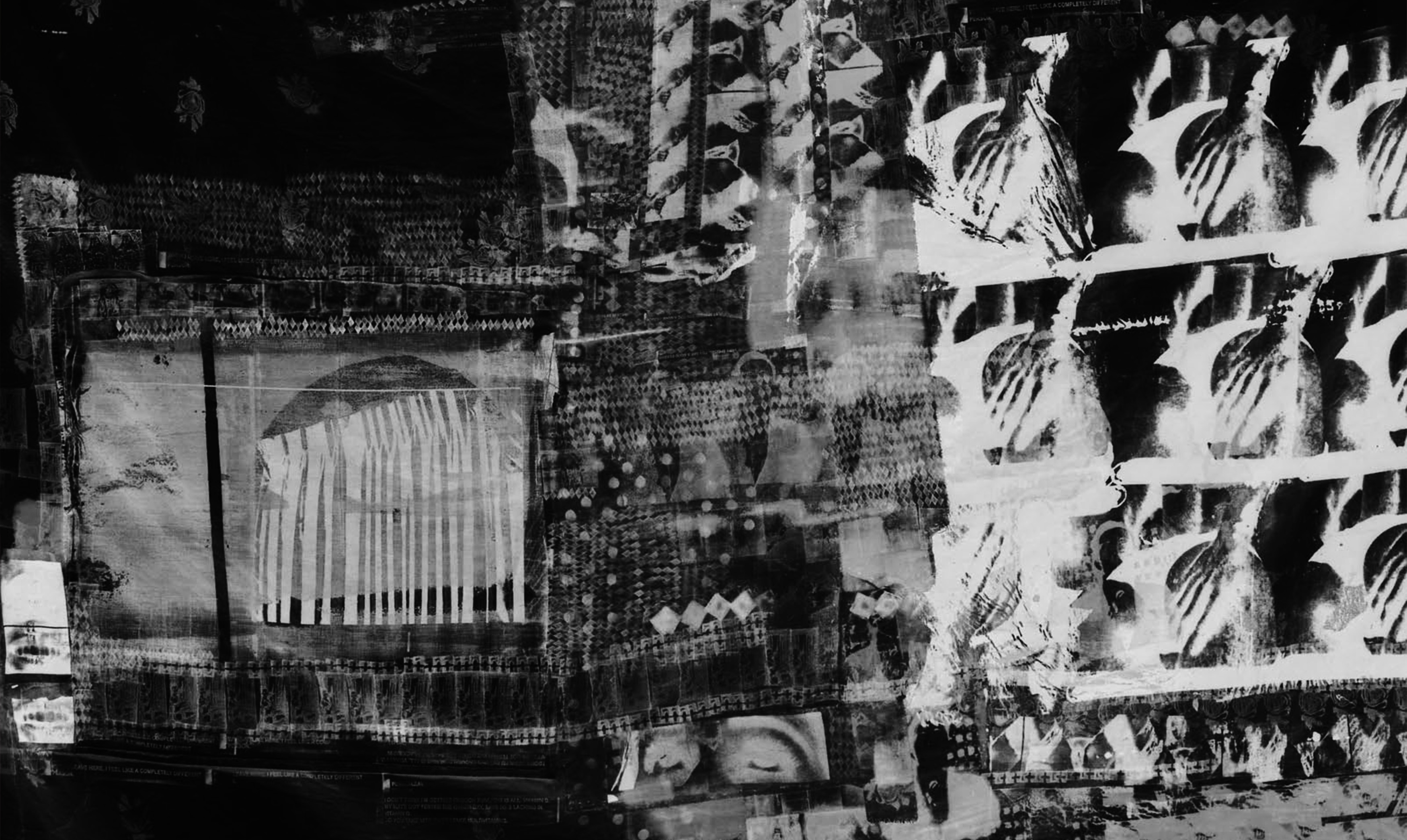 Detail from Sugar Town, Darya Diamond's exhibition at Sebastian Gladstone, Los Angeles.