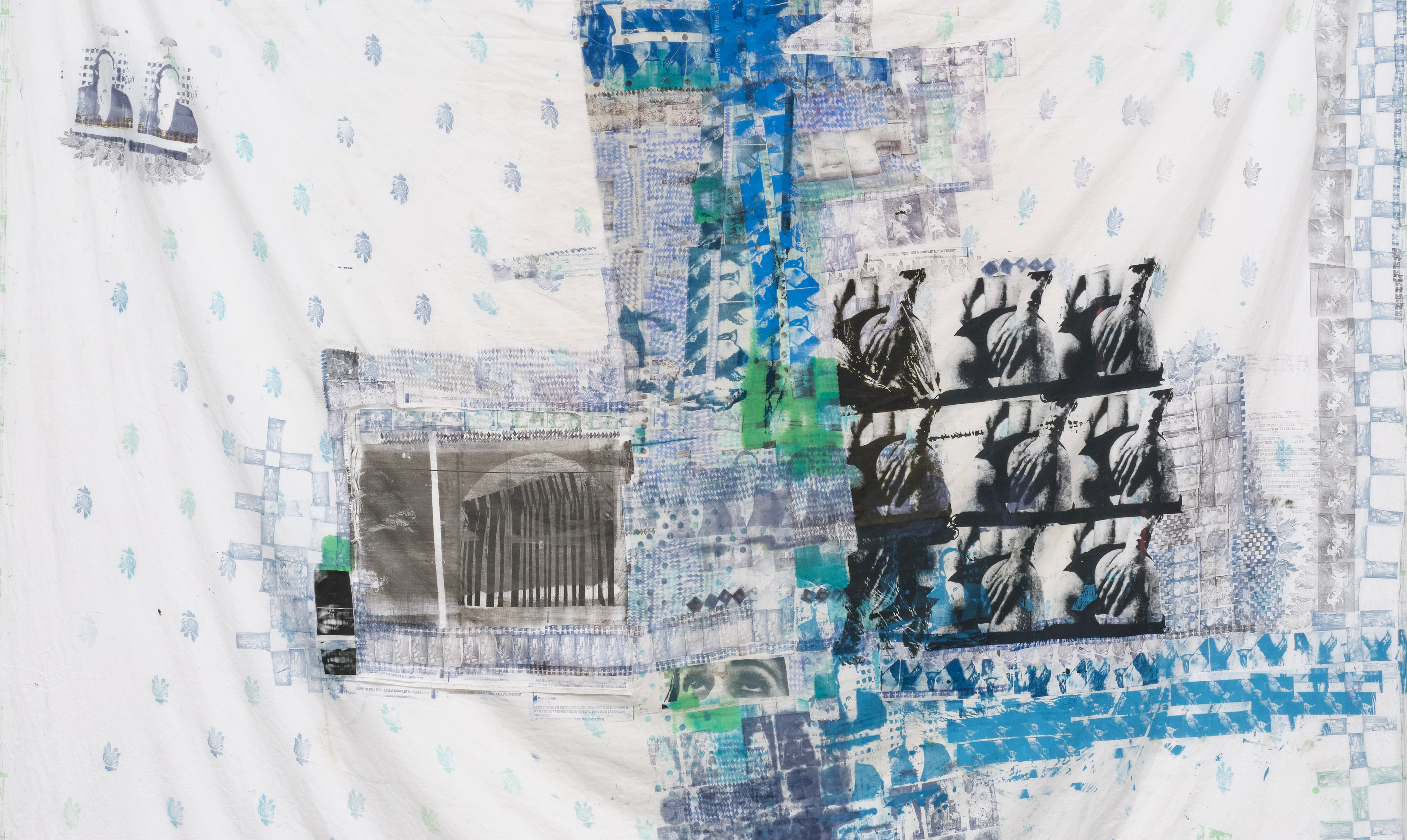 Detail from Sugar Town, Darya Diamond's exhibition at Sebastian Gladstone, Los Angeles.