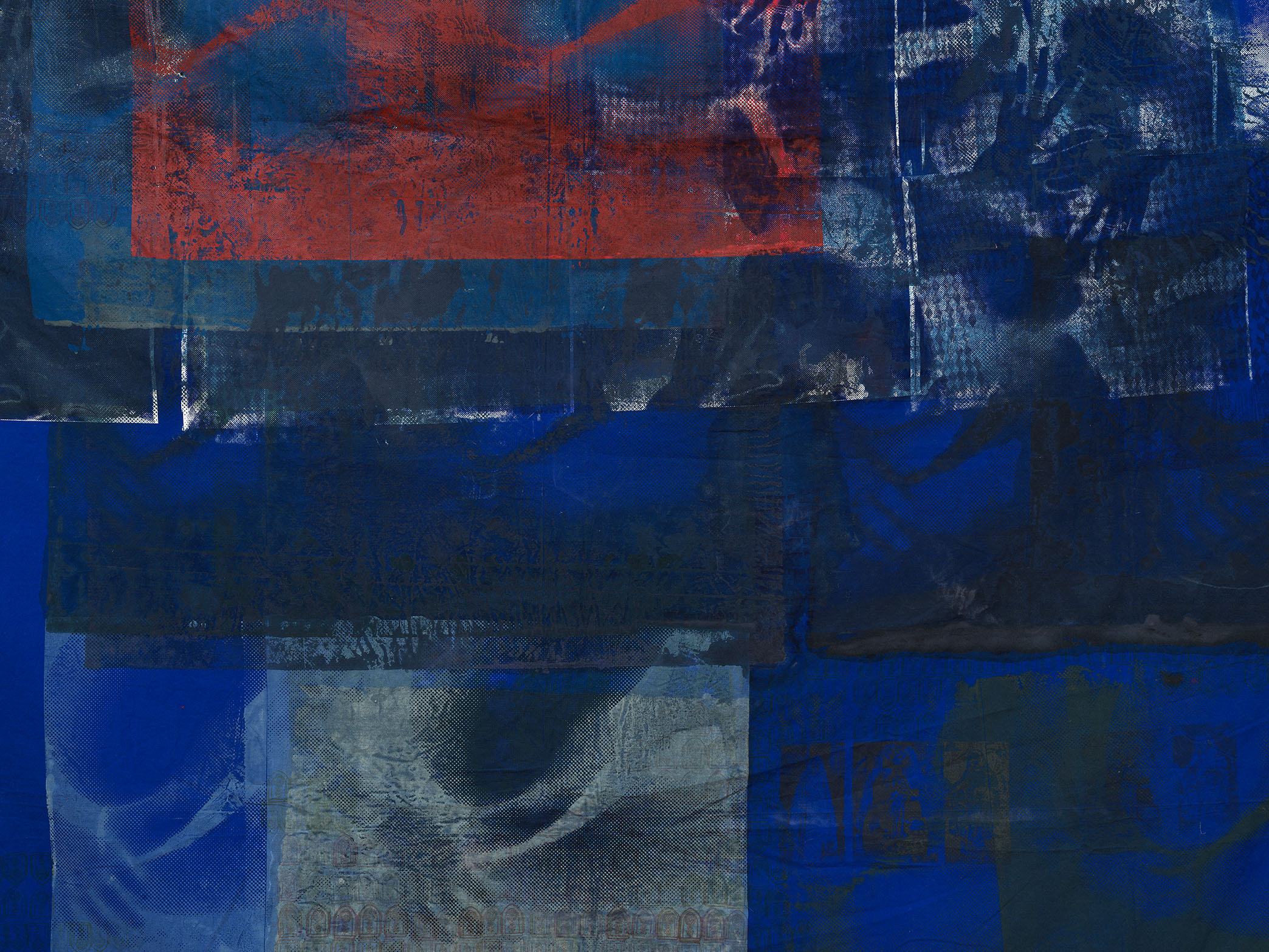 Detail from Tender Revelation, Darya Diamond's exhibition at Sebastian Gladstone, New York.